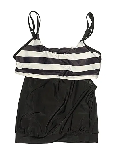 Pre-owned Unbranded Two Piece Swimsuit In Black