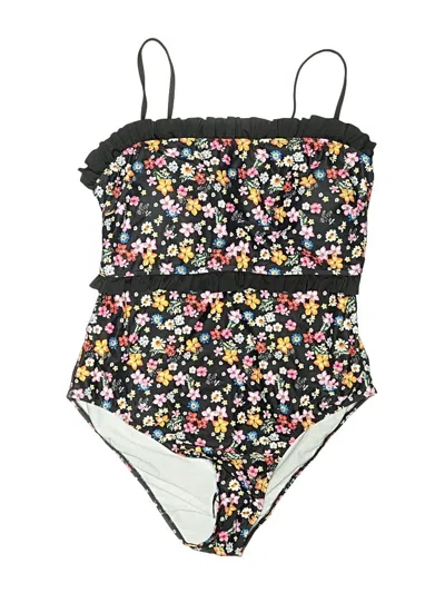 Pre-owned Unbranded Two Piece Swimsuit In Black