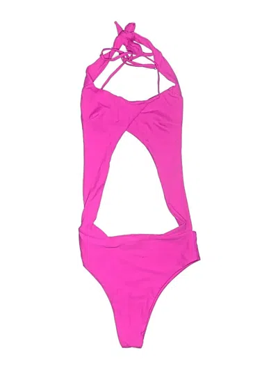 Pre-owned Unbranded Two Piece Swimsuit In Pink