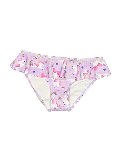 Pre-owned Unbranded Kids' Two Piece Swimsuit In Pink