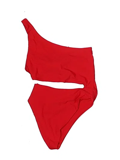 Pre-owned Unbranded Two Piece Swimsuit In Red