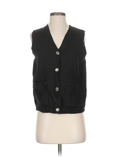 Pre-owned Unbranded Vest In Black