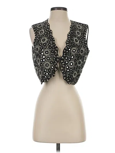 Pre-owned Unbranded Vest In Black