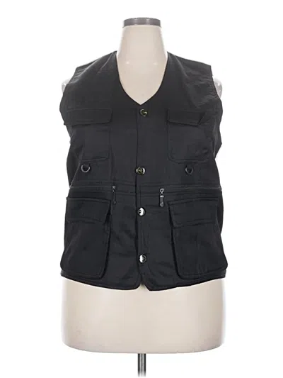 Pre-owned Unbranded Vest In Black