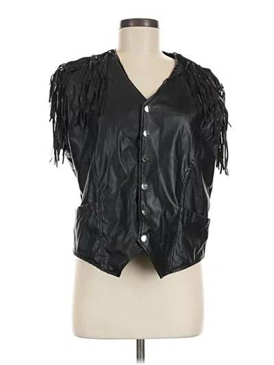 Pre-owned Unbranded Vest In Black
