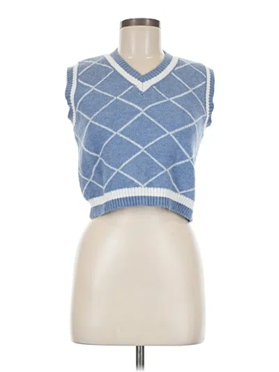 Pre-owned Unbranded Vest In Blue