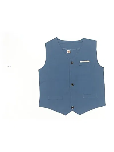 Pre-owned Unbranded Kids' Vest In Blue