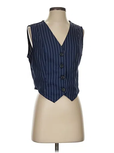 Pre-owned Unbranded Vest In Blue