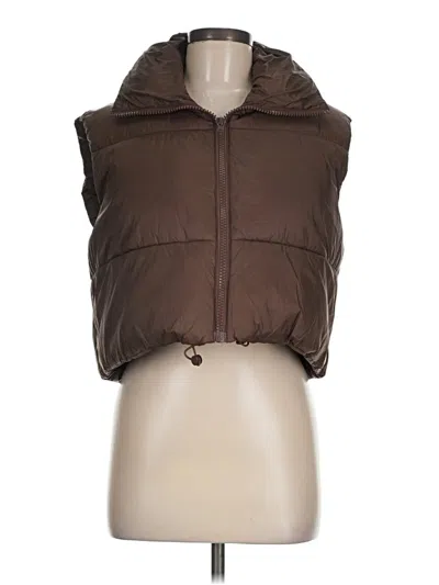 Pre-owned Unbranded Vest In Brown