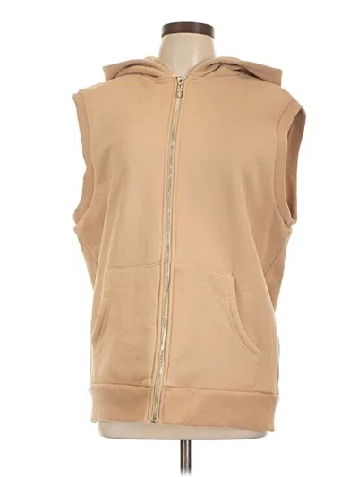 Pre-owned Unbranded Vest In Brown
