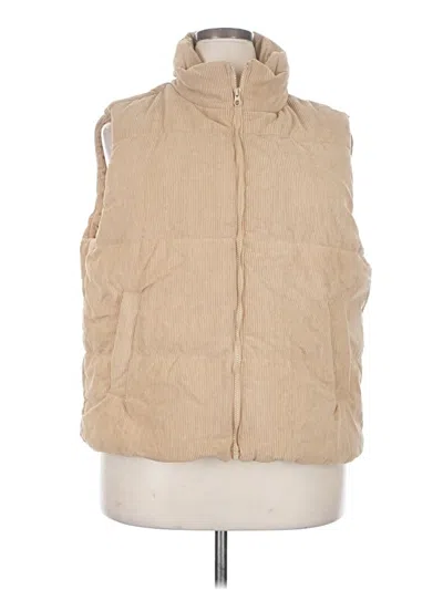 Pre-owned Unbranded Vest In Brown
