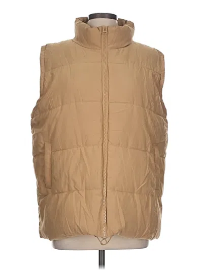 Pre-owned Unbranded Vest In Brown