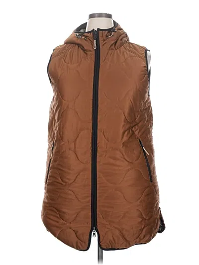 Pre-owned Unbranded Vest In Brown