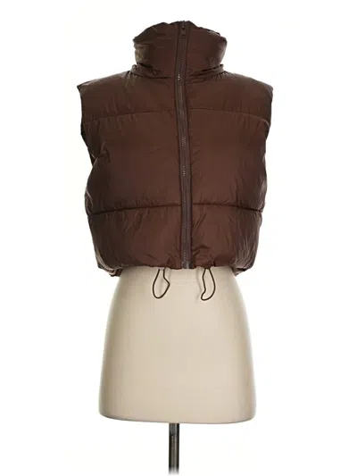 Pre-owned Unbranded Vest In Brown