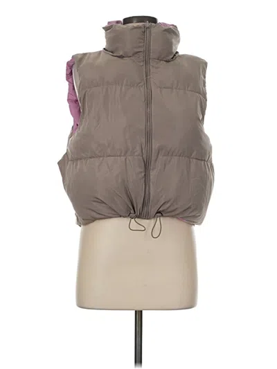 Pre-owned Unbranded Vest In Brown
