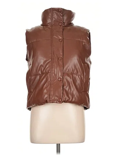 Pre-owned Unbranded Vest In Brown
