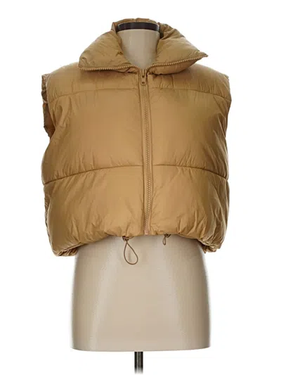 Pre-owned Unbranded Vest In Gold