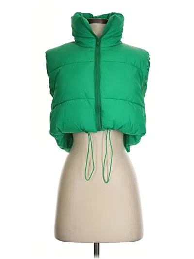 Pre-owned Unbranded Vest In Green