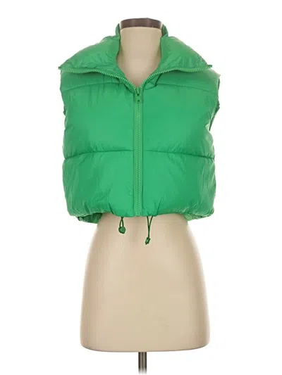 Pre-owned Unbranded Vest In Green