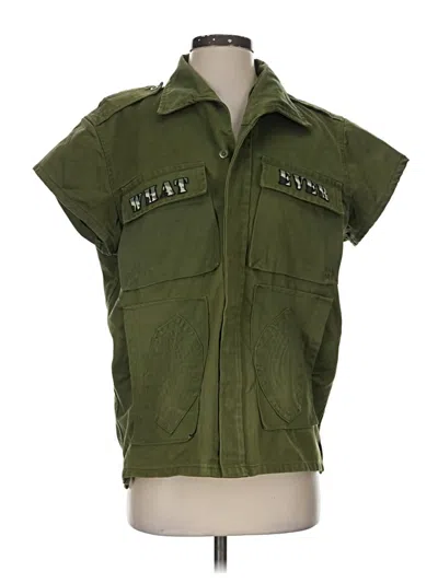Pre-owned Unbranded Vest In Green