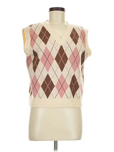 Pre-owned Unbranded Vest In Ivory
