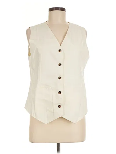 Pre-owned Unbranded Vest In Ivory