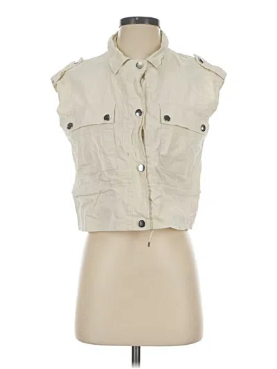 Pre-owned Unbranded Vest In Ivory