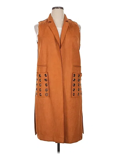 Pre-owned Unbranded Vest In Orange