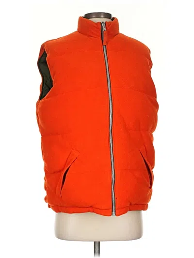 Pre-owned Unbranded Vest In Orange