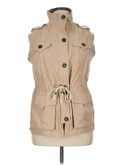 Pre-owned Unbranded Vest In Tan