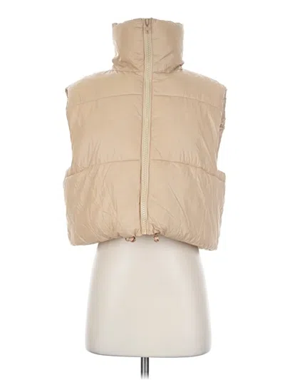 Pre-owned Unbranded Vest In Tan