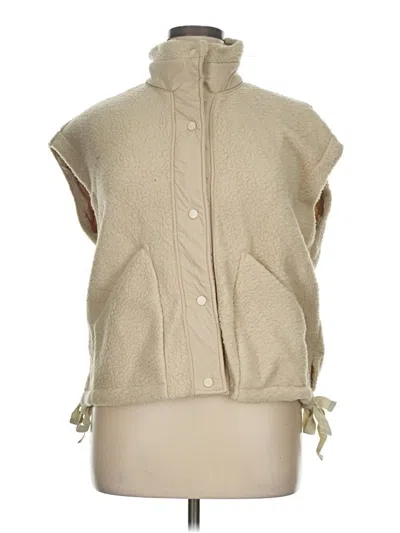 Pre-owned Unbranded Vest In Tan