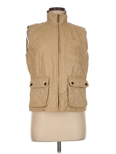 Pre-owned Unbranded Vest In Tan