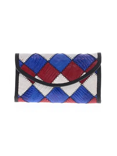 Pre-owned Unbranded Wallet In Blue