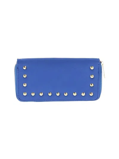 Pre-owned Unbranded Wallet In Blue