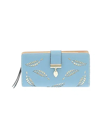Pre-owned Unbranded Wallet In Blue