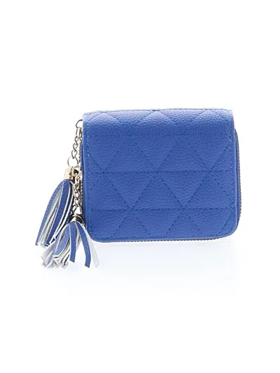 Pre-owned Unbranded Wallet In Blue