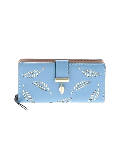 Pre-owned Unbranded Wallet In Blue