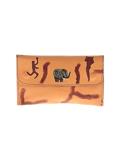 Pre-owned Unbranded Wallet In Brown