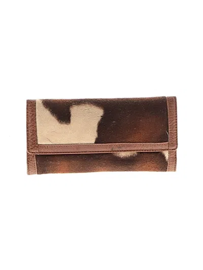 Pre-owned Unbranded Wallet In Brown