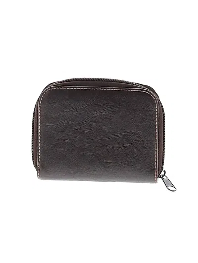 Pre-owned Unbranded Wallet In Brown