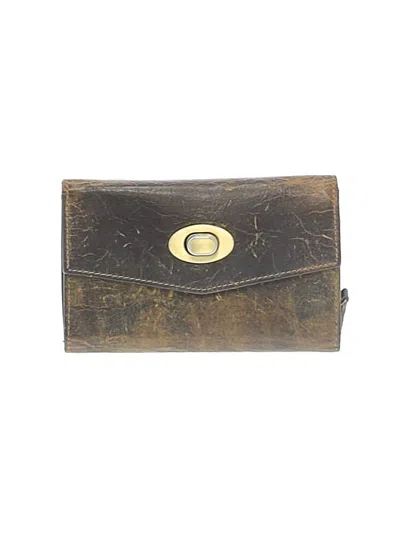 Pre-owned Unbranded Wallet In Brown