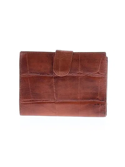 Pre-owned Unbranded Wallet In Brown