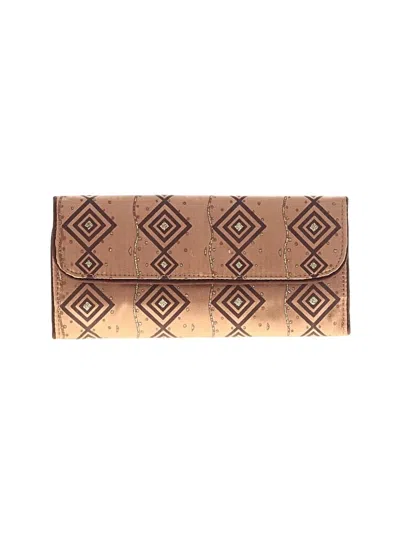 Pre-owned Unbranded Wallet In Brown