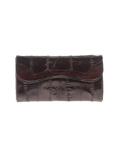 Pre-owned Unbranded Wallet In Burgundy