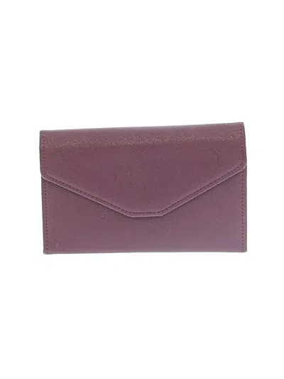 Pre-owned Unbranded Wallet In Burgundy