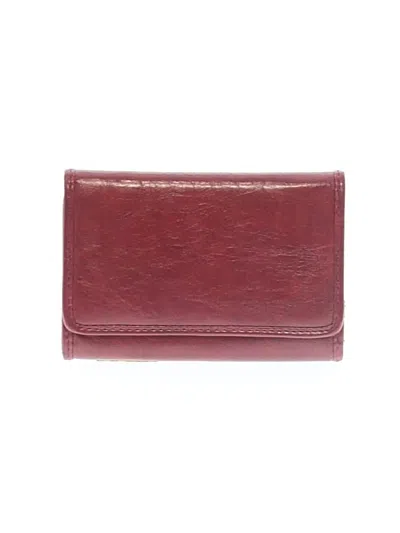 Pre-owned Unbranded Wallet In Burgundy