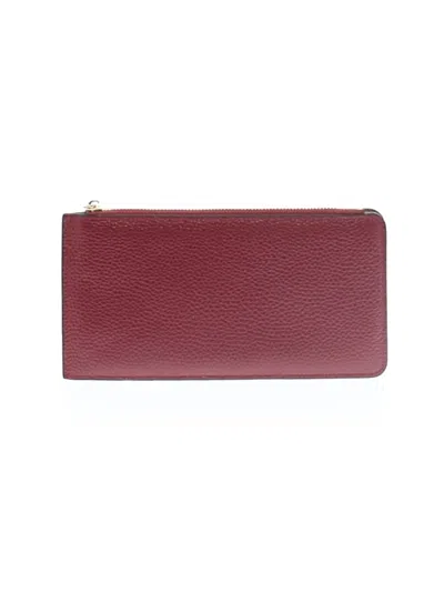 Pre-owned Unbranded Wallet In Burgundy