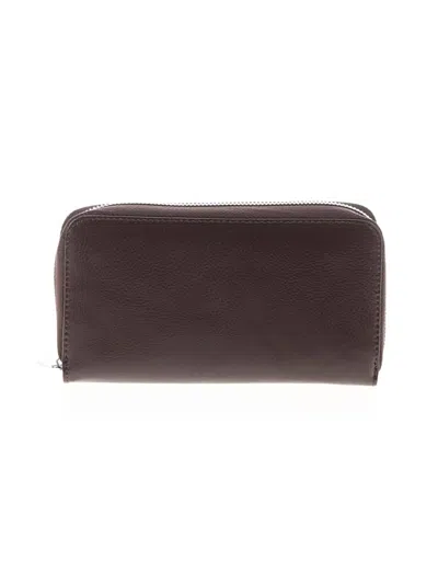 Pre-owned Unbranded Wallet In Burgundy