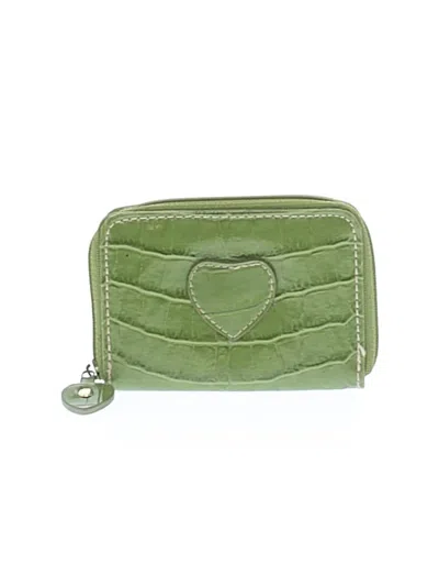 Pre-owned Unbranded Wallet In Green